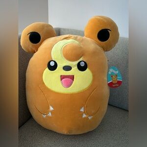 Nwt 14"  Teddiursa Pokemon Squishmallow